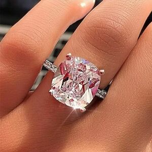 925 Silver Ring Cubic Zircon Wedding Ring